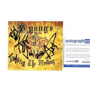 Sponge Band Signed Stop the Bleeding CD – ACOA Certified