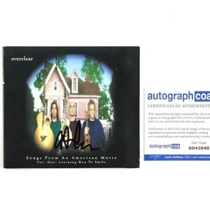 Everclear Signed Songs from an American Movie Vol. 1 CD Signed Art Alexakis