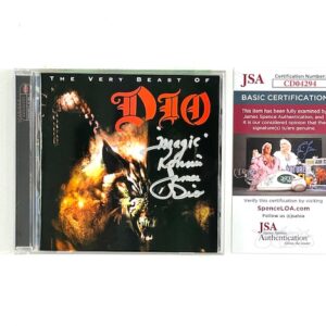 The Very Beast of Ronnie James Dio Signed CD Black Sabbath Rainbow