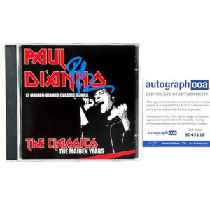 Paul Di’Anno Signed The Classics: The Maiden Years 150 Pressed