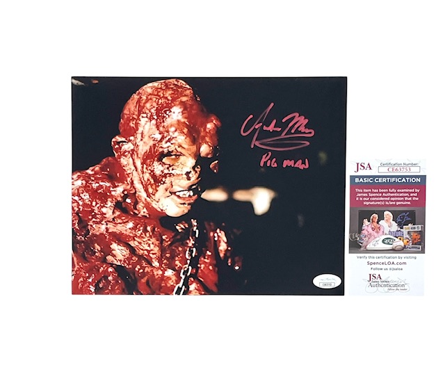 Pigman Andrew Mahler Signed Photo The 9th Circle Terrifier All Hallow’s Eve