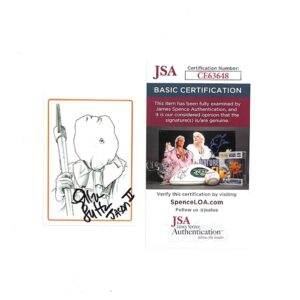 Friday the 13th Part 2 Ellen Lutter Signed Sack Head Jason Trading Card