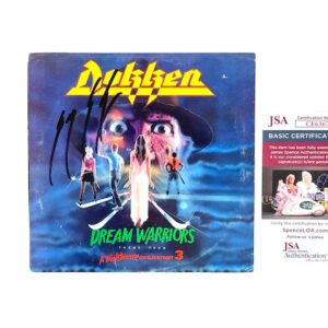 George Lynch (Dokken) Autographed “Dream Warriors” 7” Vinyl JSA