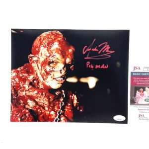 Pigman Andrew Mahler Signed Photo The 9th Circle Terrifier All Hallow’s Eve