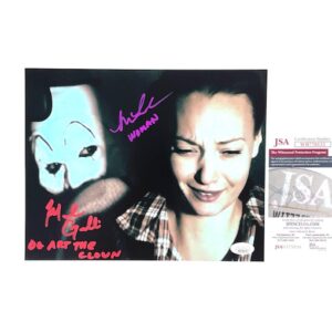 Art The Clown Mike Giannelli Marie Maser Signed Photo Terrifier All Hollows’ Eve