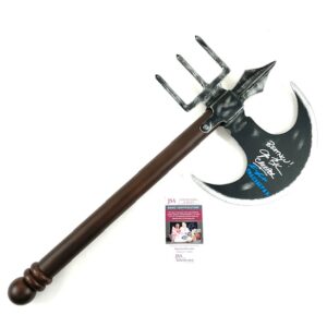 Jeepers Creepers Signed Prop Replica Creeper Axe Jonathan Breck & Kevin Ball
