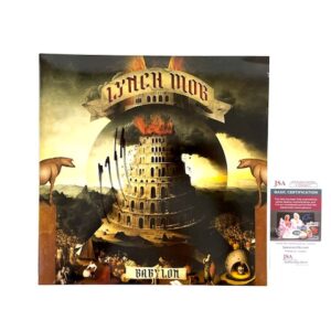 Lynch Mob Babylon Autographed Limited Edition Double Vinyl Album