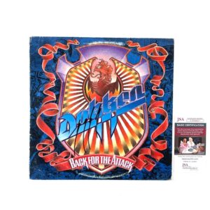 Dokken Back for the Attack Vinyl Album Record Signed George Lynch