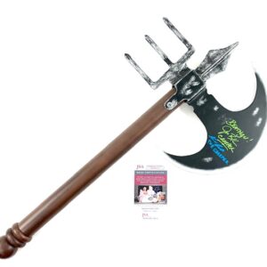 Jeepers Creepers Signed Prop Replica Creeper Axe Jonathan Breck & Kevin Ball