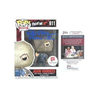 Friday the 13th Part 2 Ellen Lutter Signed Sack Head Jason Funko Pop
