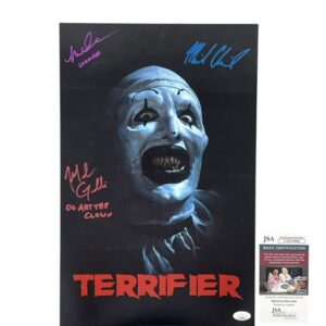 All Hallows’ Eve – Cast Signed 12x18 Poster Print Art The Clown
