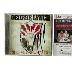 George Lynch Signed Kill All Control CD Dokken Lynch Mob JSA 🎸