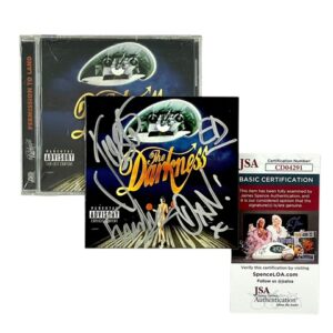 The Darkness Signed Permission to Land CD All 4 Original Members