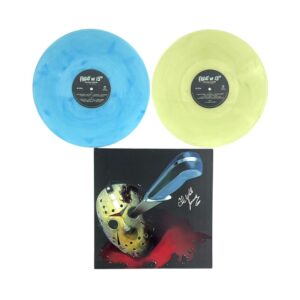 Friday the 13th Part 4 Signed Vinyl Record Ted White Jason Voorhees
