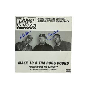 Tha Dogg Pound Nothing But The Cavi Hit 12” Vinyl Signed Daz & Kurupt