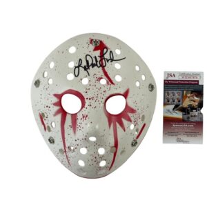 Lar Park Lincoln Signed Jason Mask Friday the 13th Part VII JSA