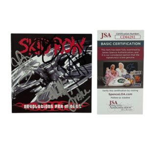 Skid Row Signed Revolutions Per Minute CD Book Johnny Solinger