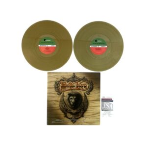 The Best of White Lion Mike Tramp Signed Limited Edition Gold Vinyl