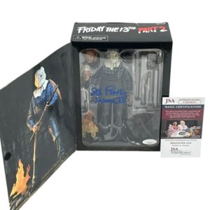Friday the 13th Part 2 Ellen Lutter Signed Jason NECA Action Figure