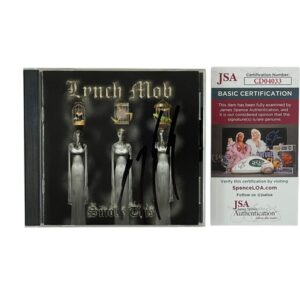 Lynch Mob Signed Smoke This OOP CD George Lynch JSA Certified