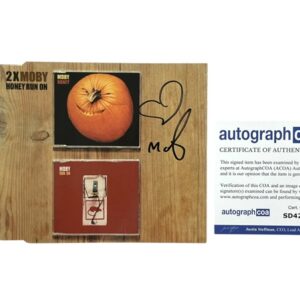 Moby Signed Limited Edition Honey Run On CD – ACOA Authenticated