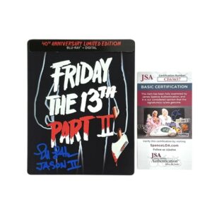 Friday the 13th Part 2 Ellen Lutter Signed Blu-ray SteelBook JSA