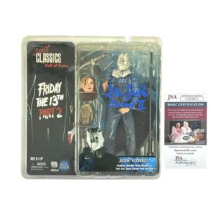 Friday the 13th Part 2 Ellen Lutter Signed Jason NECA Cult Classics Action Figure