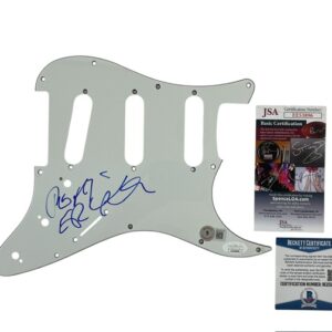 Roky Erickson Signed Guitar Pickguard Certified by JSA & Beckett