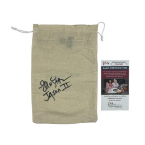Friday the 13th Part 2 Ellen Lutter Signed Prop “Sack” Head Jason