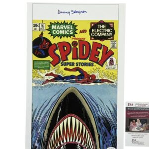 Spider-Man Signed 11x17 Poster Print Danny Seagren Marvel Comics