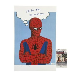 Spider-Man Signed 11x17 Poster Signed Danny Seagren JSA Certified