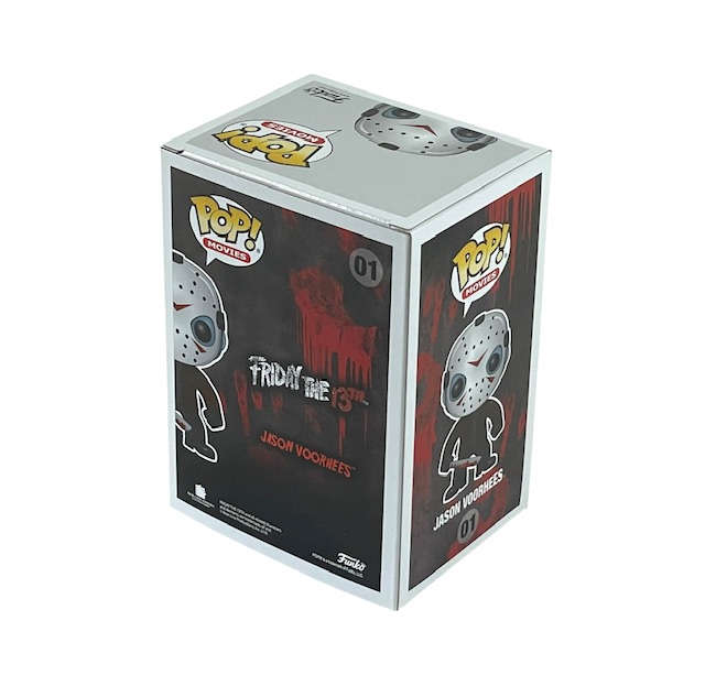 Caleb Guss Signed Jason Voorhees Funko Pop Friday the 13th 2009 - Image 2