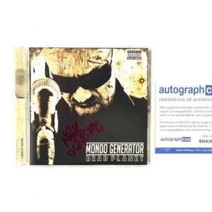 Nick Oliveri Signed Dead Planet CD Mondo Generator Queens Of The Stone Age