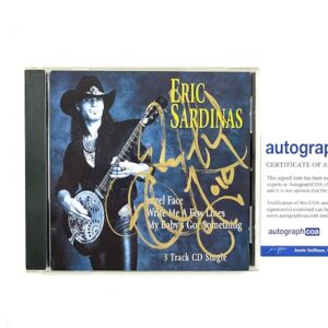 Eric Sardinas Signed Angel Face Limited Edition 3-Track CD Single