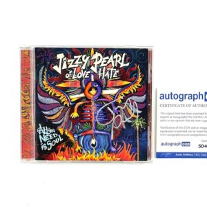 Jizzy Pearl – Autographed All You Need Is Soul CD Quiet Riot Ratt