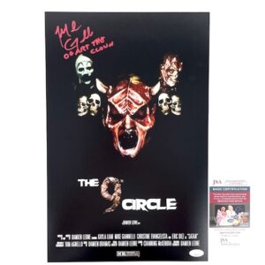 Mike Giannelli Signed The 9th Circle Movie Poster Terrifier