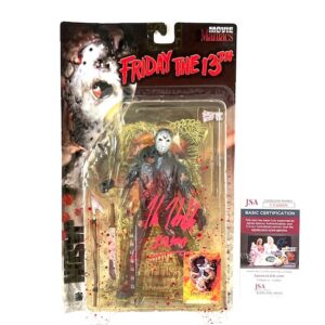 Kane Hodder Signed Jason Voorhees Movie Maniacs McFarlane Action Figure
