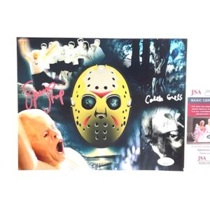 Friday the 13th Signed Photo Spencer Stump & Caleb Guss JSA