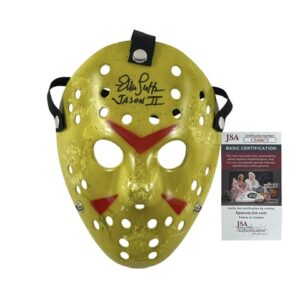 Friday the 13th Jason Voorhees Ellen Lutter Signed Prop Replica Mask