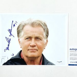 Martin Sheen Autographed 8.5x11 Photo Legendary Actor ACOA