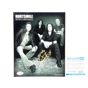 Hurtsmile Gary Cherone Signed RetroGrenade 8x10 Promo Photo ACOA