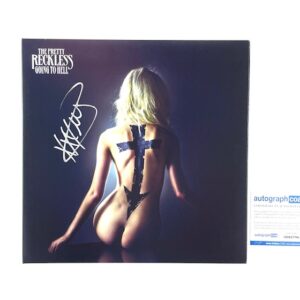 The Pretty Reckless Taylor Momsen Signed Going to Hell Vinyl Album