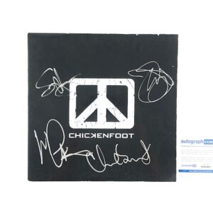 Chickenfoot Signed Vinyl Joe Satriani Sammy Hagar Michael Anthony Chad Smith