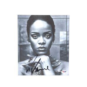 Rihanna Rare Hand Signed Autographed 8x10 Photo PSA DNA Certified