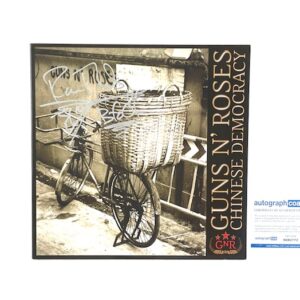 Guns N’ Roses Ron Thal Bumblefoot Signed Chinese Democracy Vinyl Album ACOA
