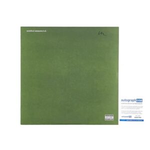 Kendrick Lamar Signed Untitled Unmastered Limited Vinyl Album
