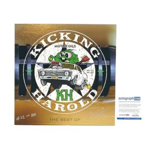 The Best of Kicking Harold Tim David Kelly Signed Vinyl Album