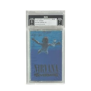Nirvana Nevermind 1991 Sealed Cassette Tape – Graded and Encapsulated IGS