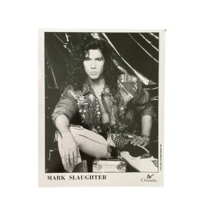 Mark Slaughter Autographed 8x10 Photo Presale – RareTracks Private Signing
