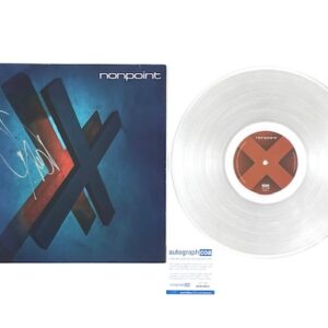 Nonpoint Signed Limited Edition FYE Clear Vinyl Elias Soriano